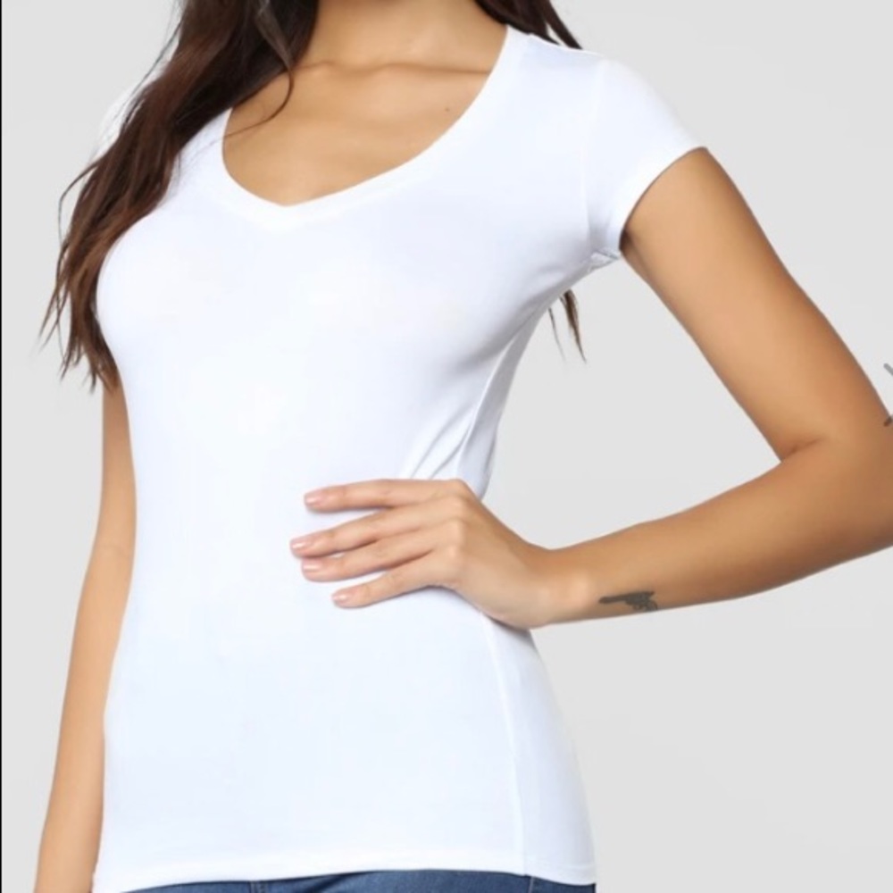 Basic Solid Color T-Shirt Bundle 5 Tshirts - image 2